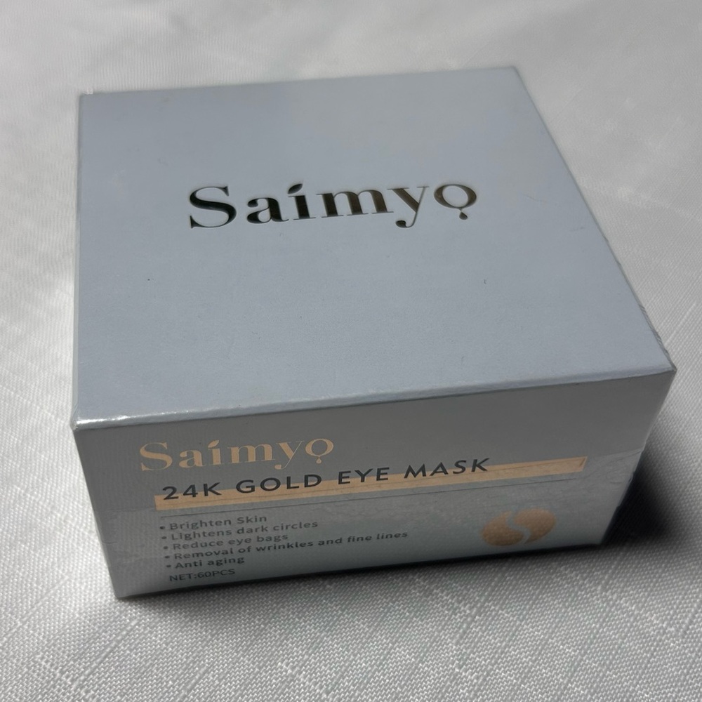 24K Gold Eye Mask for Reducing Dark Circles & Fine Lines